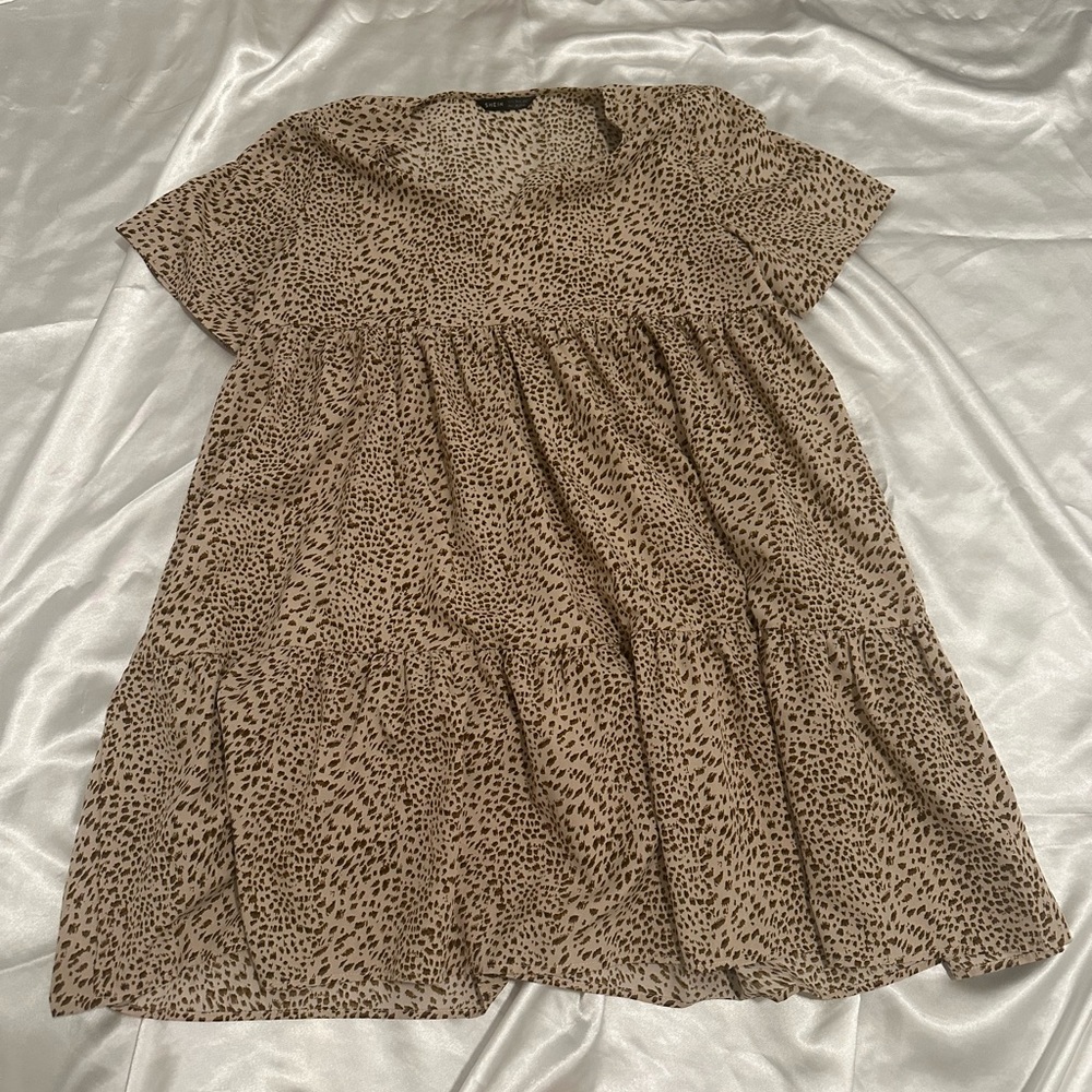 Animal print shein dress! Super cute, great quality